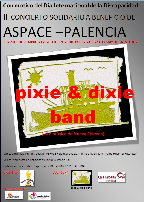 II Concierto Solidario a beneficio de ASPACE-Palencia