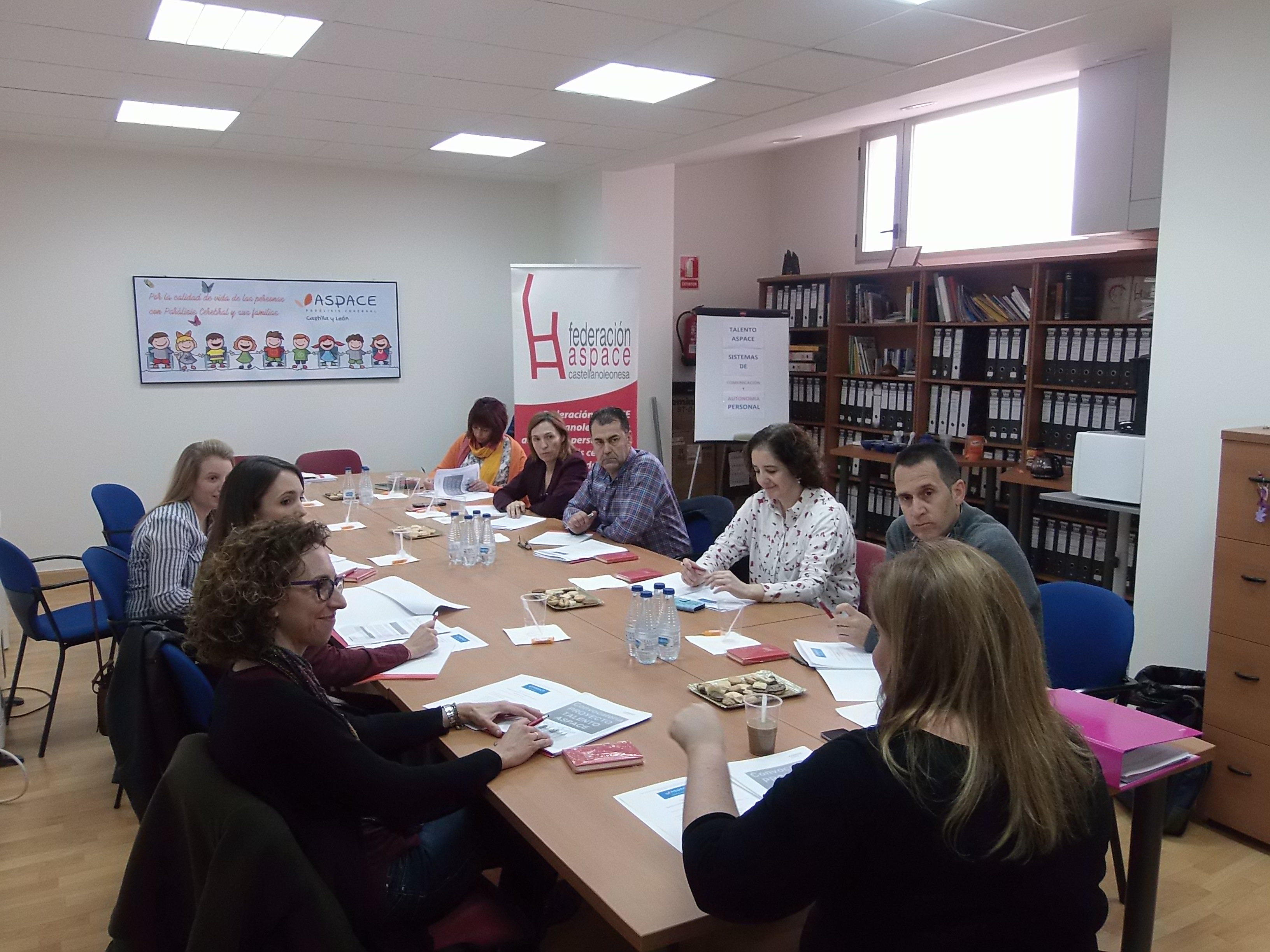 Primera reunión de expertos en materia de Comunicación  y Autonomía Personal den Parálisis Cerebral en Castilla y León