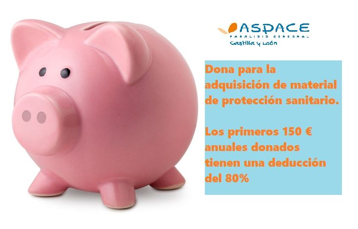 Aspace Castilla y León pone en marcha un campaña para recaudar fondos y material de protección para todas las entidades ASPACE