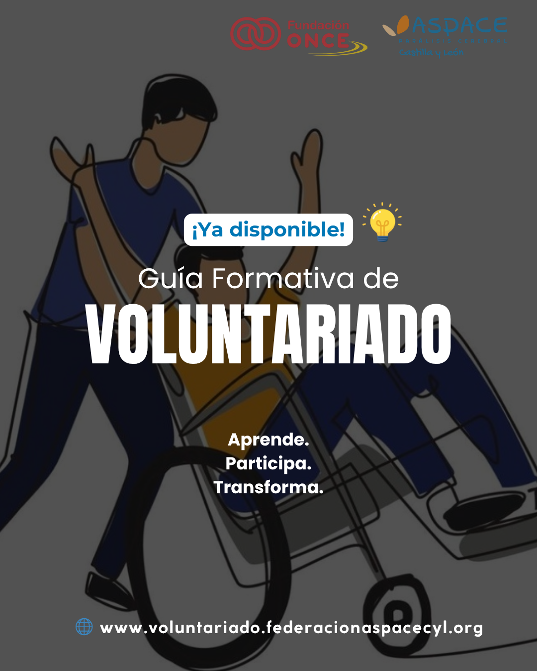 ¡Ya está disponible la nueva Guía de Voluntariado ASPACE!
