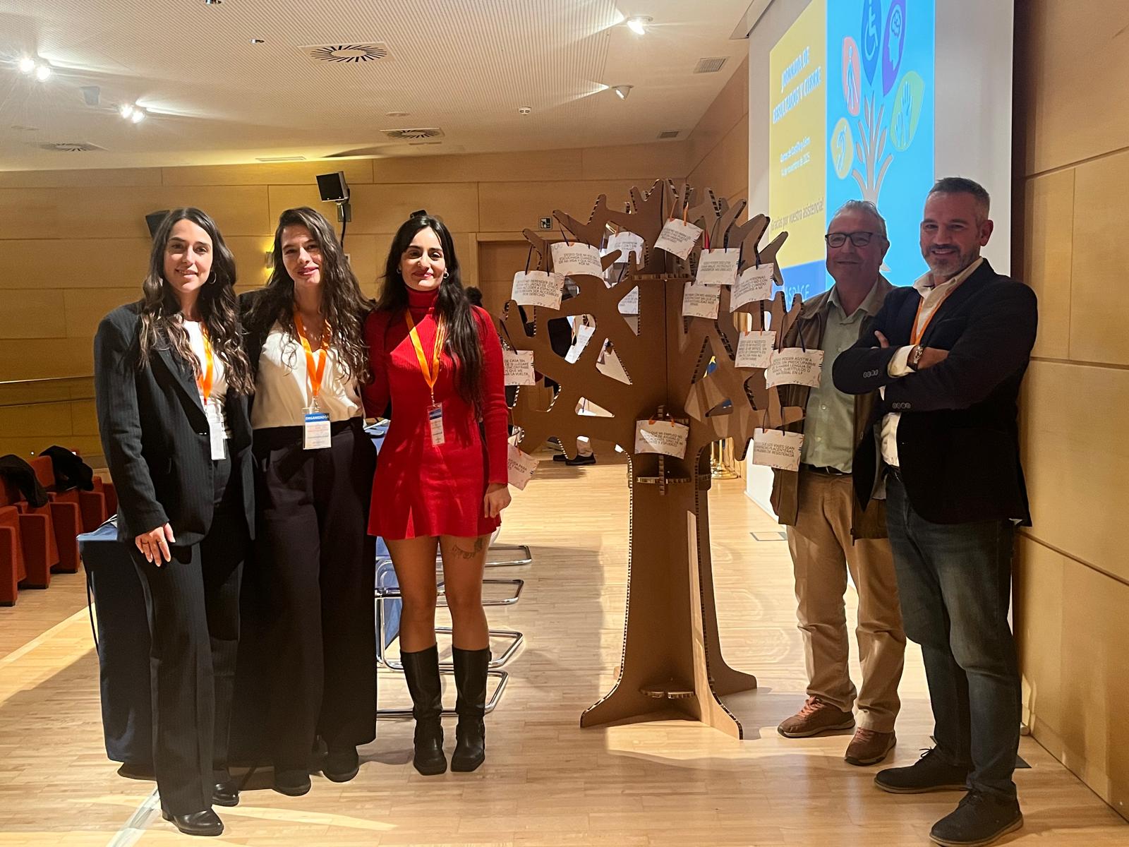 La Federación ASPACE CyL clausura el proyecto “Árbol de los Derechos” con un encuentro institucional en las Cortes autonómicas